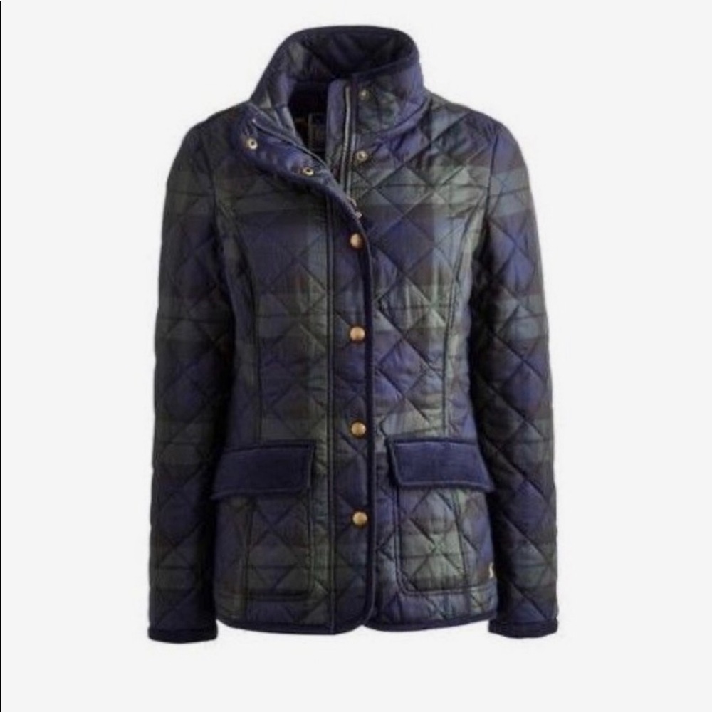 Joules - blackwatch plaid  Quilted Jacket